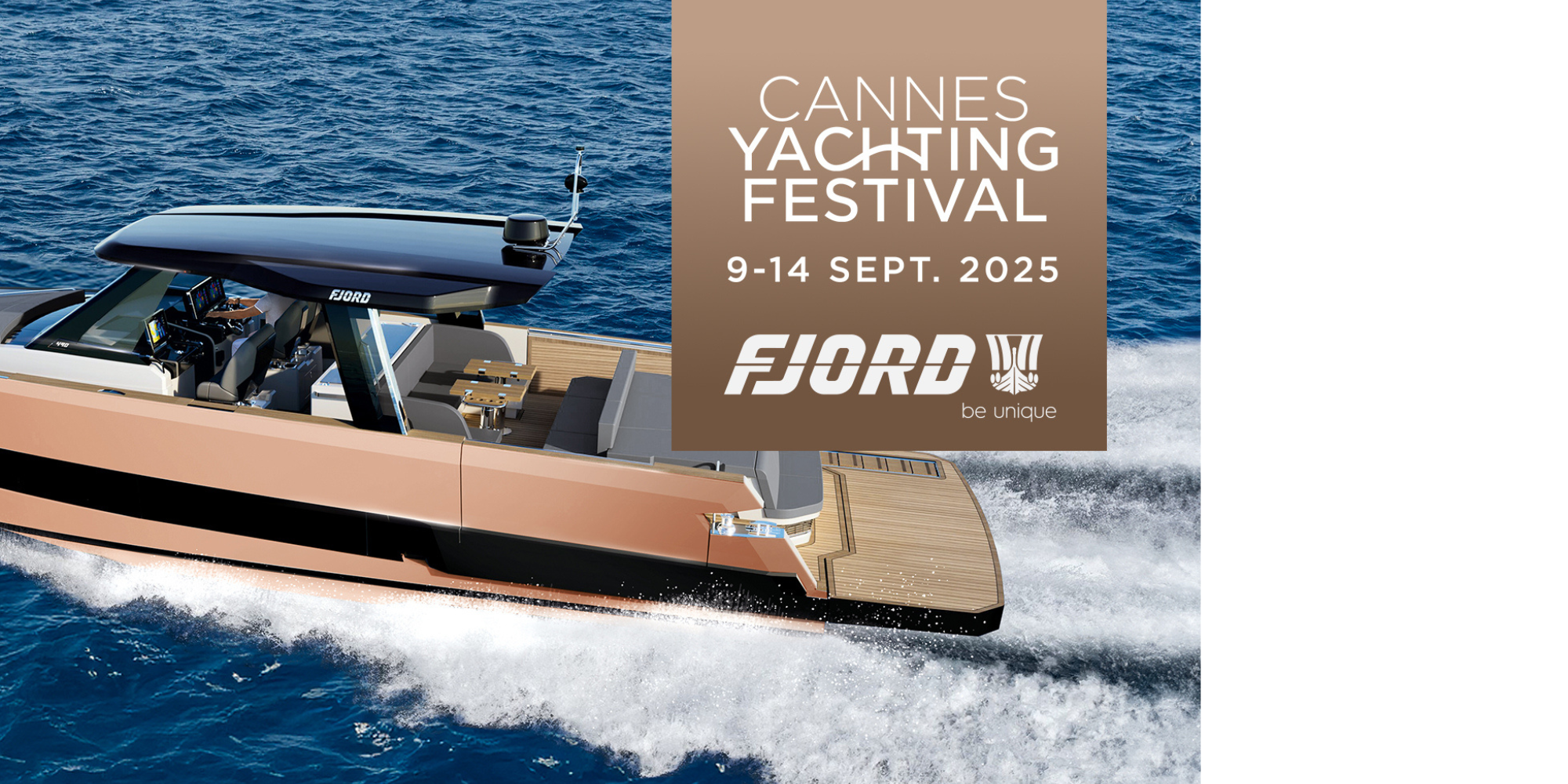 Doživite snagu Fjord modela na Cannes Yachting Festivalu!